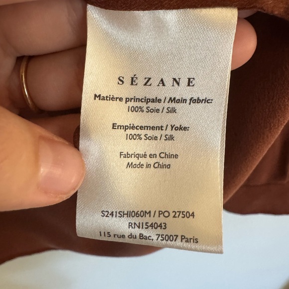 Brown Women's Top - Picture 3 of 4